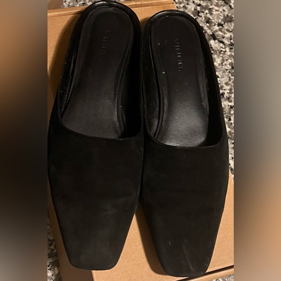 Vince black suede mules. Good condition. - Picture 2 of 4